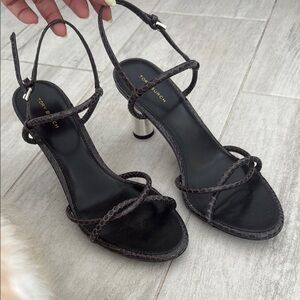 Never worn Tory Burch Black Strappy Women's Sandals